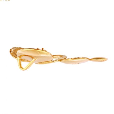 Ciondolo - Oro giallo 7.11gr - Diamanti 0.339ct
