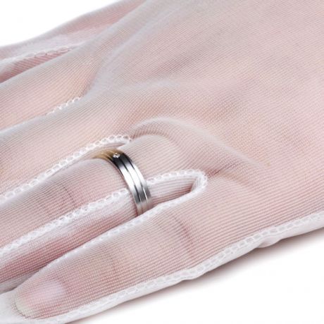 Fede Donna - 2 Ori 3.10gr - Diamanti 0.015ct