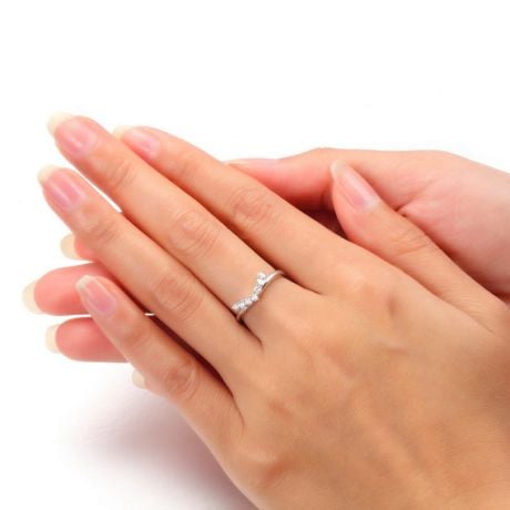 Anello Donna Freedom - Platino & Diamanti VS/G | Gemperles