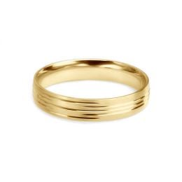 Fede nuziale Uomo in Oro giallo 18ct | Con te