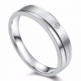 Una punta d'amore Uomo Platino Diamanti