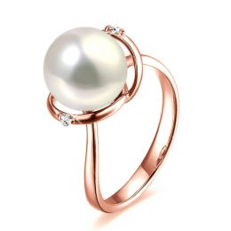 Anello La Joconde - Oro Rosa 18kt e Perla d'Acqua Dolce