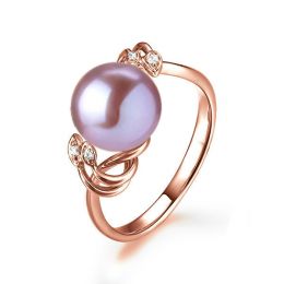 Anello Calisto - Oro Rosa 18kt e Perla d'Acqua Dolce