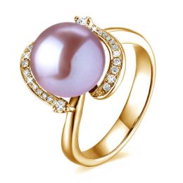 Anello Voluptueuse - Oro Giallo, Perla d'Acqua Dolce