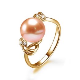 Anello Calisto - Oro Giallo 18kt e Perla d'Acqua Dolce