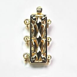 Aurélia, or jaune 14cts 12x19mm