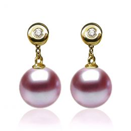 Orecchini Albrizzi Oro Giallo 18kt, Perla di Acqua Dolce Lav