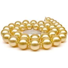 Collana Lorraine - Perle Coltivate Dorate Gold dei Mari del 