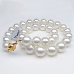 Collana Zénobie - Perle Coltivate Bianche dei Mari del Sud o