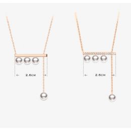 Ciondolo Rêverie - Oro & Perle Akoya oro rosa