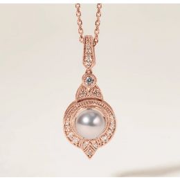 Ciondolo - Géométria Préciosa 3 oro rosa