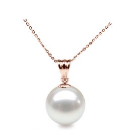 Ciondolo Incantation - Oro Rosa 18kt e Perla d'Acqua Dolce B
