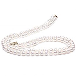 Collana A Due Fili Oceanis - Perle d'Acqua Dolce Bianche - 6
