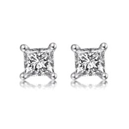 Orecchini Punto Luce Camélia - Platino & Diamanti Princess