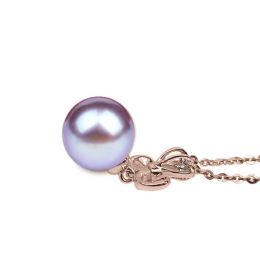 Ciondolo Armoiries noblesse Oro Rosa 18kt, Perla di Acqua Do
