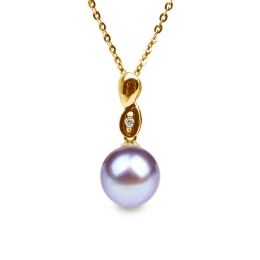 Ciondolo Engrenage Oro Giallo 18kt, Perla di Acqua Dolce Lav