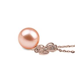 Ciondolo Armoiries noblesse Oro Rosa 18kt, Perla di Acqua Do