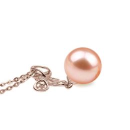 Ciondolo Mon petit Noeud Oro Rosa 18kt, Perla di Acqua Dolce
