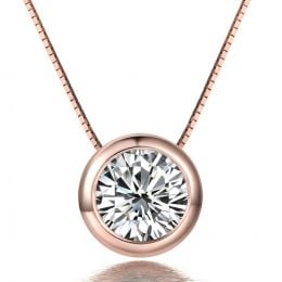 Ciondolo Baker - Oro Rosa & Diamante