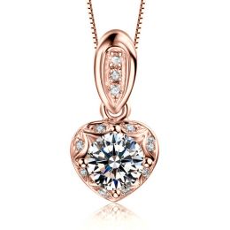 Ciondolo con Diamanti in Oro rosa 18 carati. Your Best Frien