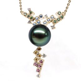 Ciondolo Akimiski - Oro Giallo 18kt e Perla di Tahiti