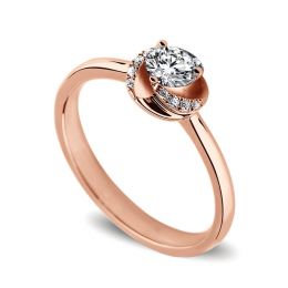 Anello di Fidanzamento Composto Le Tourbillonnant - Oro Rosa