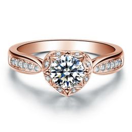 Anello Solitario Your Best Friend - Oro Rosa & Diamanti | Ge