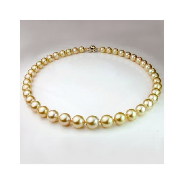 Collana Enorme Di Perle Conchiglia Mari Del Sud &ndash; Multicolore Naturale 12mm 20"