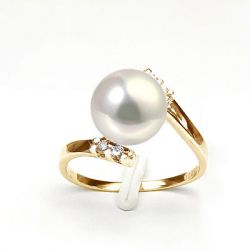 Anello Cyrano - Oro Rosa 18kt e Perla d'Acqua Dolce