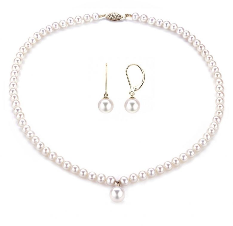Set di gioielli da sposa composto da tre pezzi: collana, bracciale, orecchini, perle bianche (o avorio su richiesta), farfalla di seta - Italia Set di gioielli da sposa composto da tre pezzi: collana, bracciale, orecchini, perle bianche (o avorio su richiesta), farfalla di seta - Italia