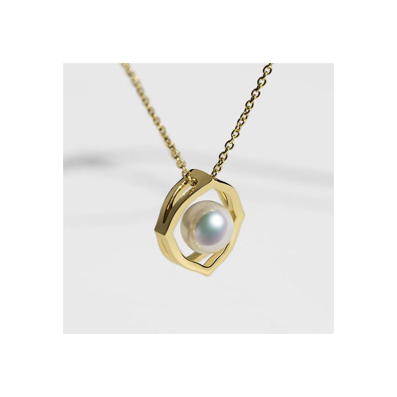 Ciondolo, Anello e Orecchini Coco Chanel. Perle Akoya, Oro giallo, Diamanti - 4
