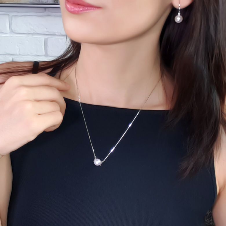 Ciondolo Otohiko. Una Creazione Originale con la sua Perla Akoya I Gemperles - 8