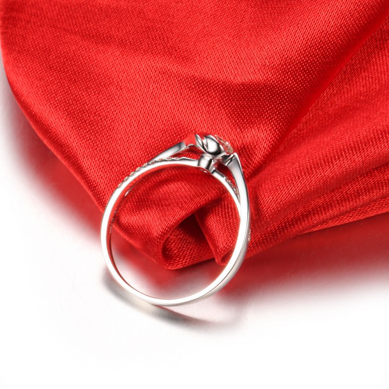 Anello di Fidanzamento Poesia di Diamanti - Platino e Diamanti | Gemperles - 6