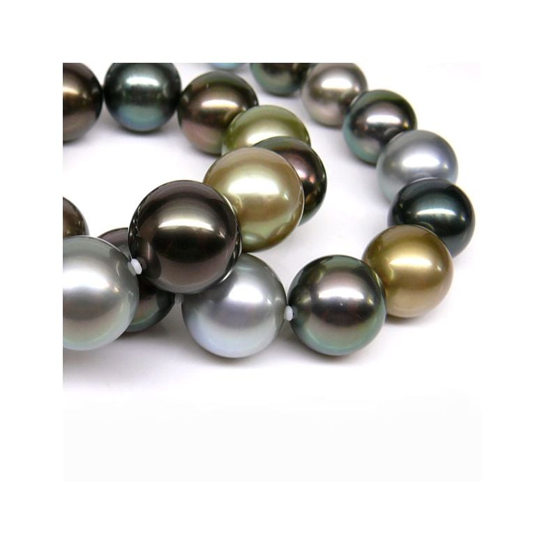 Collana Gontran - Perle Coltivate Miste di Tahiti - 4