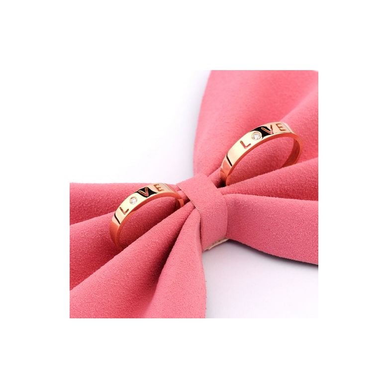 Fede Nuziale Uomo Love Eternity - Oro Giallo e Diamante VS/G - 3