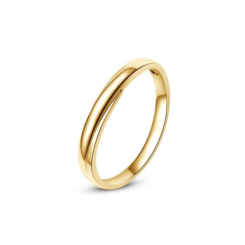 Fede Nuziale per Donna Eireen - Fedina Oro Giallo & Diamante - 1