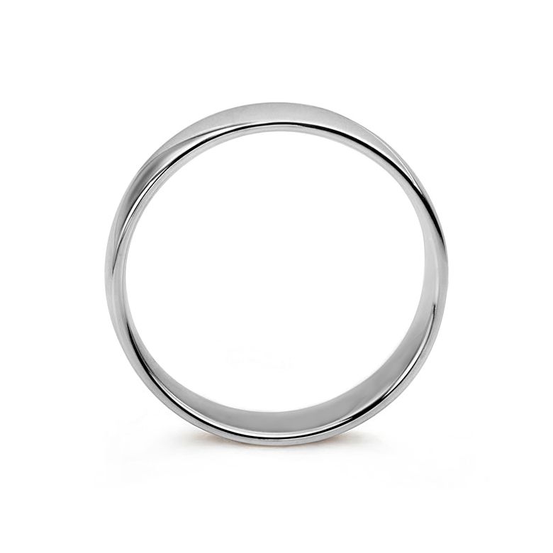 Fede Uomo - Oro bianco 5.80gr - Tesio - 4