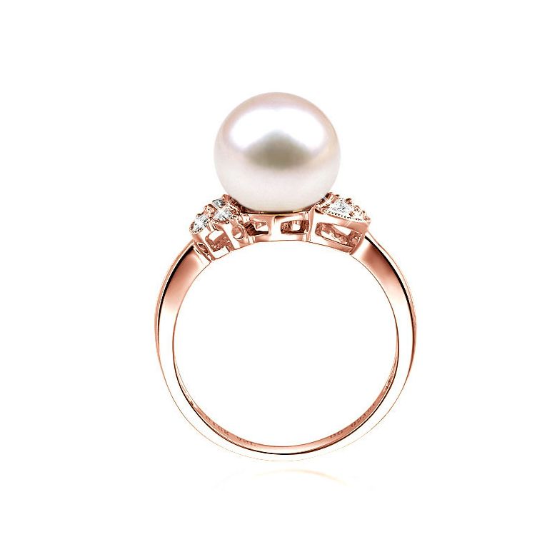 Anello Heureux Stratagème - Oro Rosa 18kt e Perla d'Acqua Dolce - 3