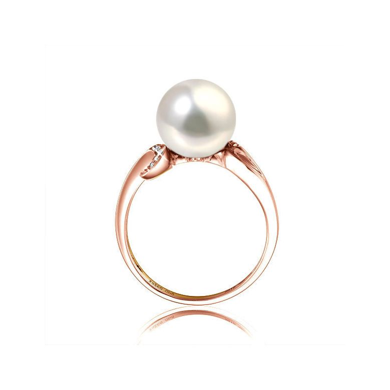 Anello Music Hall - Oro Rosa 18kt e Perla d'Acqua Dolce - 3
