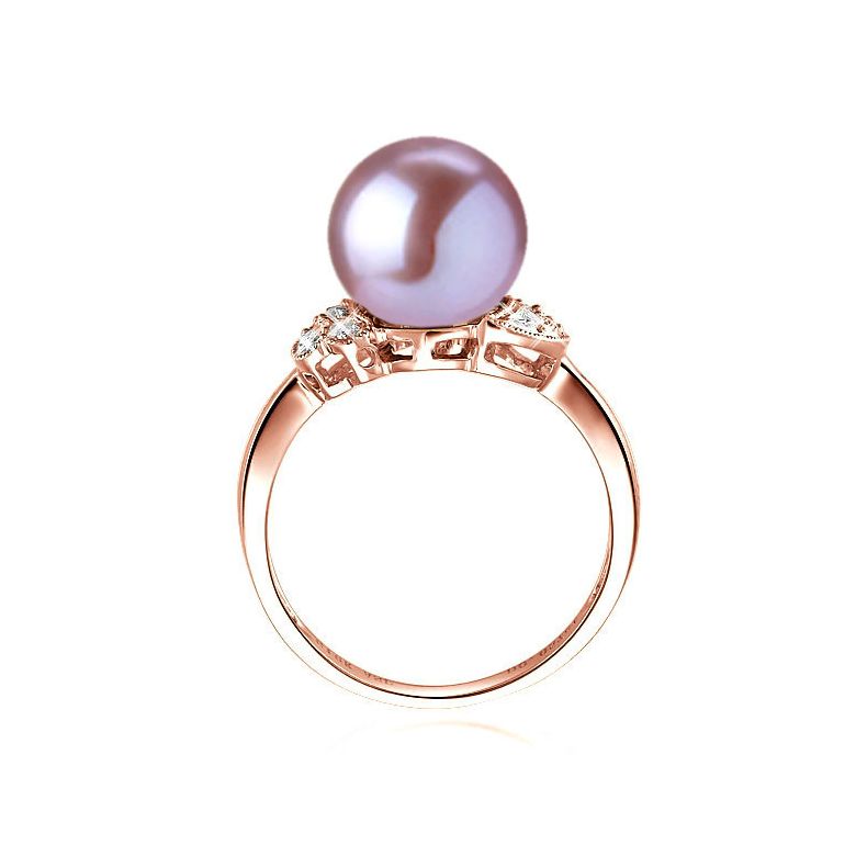 Anello Heureux Stratagème - Oro Rosa 18kt e Perla d'Acqua Dolce - 3