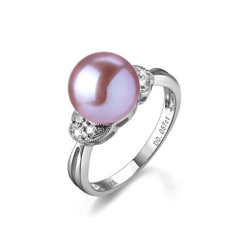 Anello Heureux Stratagème - Oro Bianco 18kt e Perla d'Acqua Dolce - 1