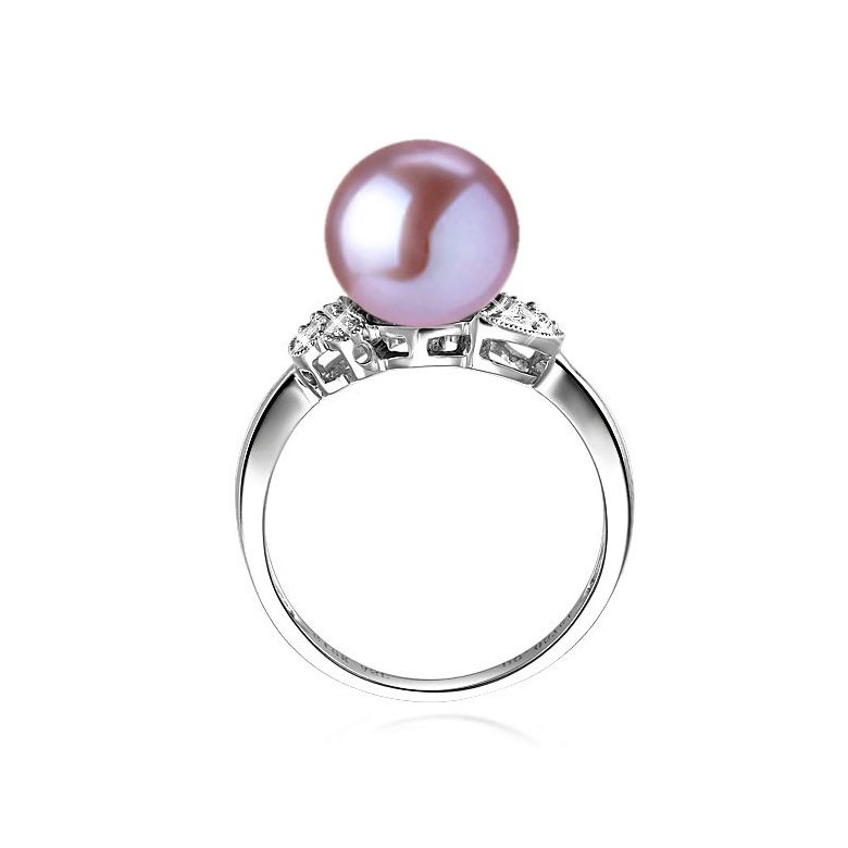 Anello Heureux Stratagème - Oro Bianco 18kt e Perla d'Acqua Dolce - 2