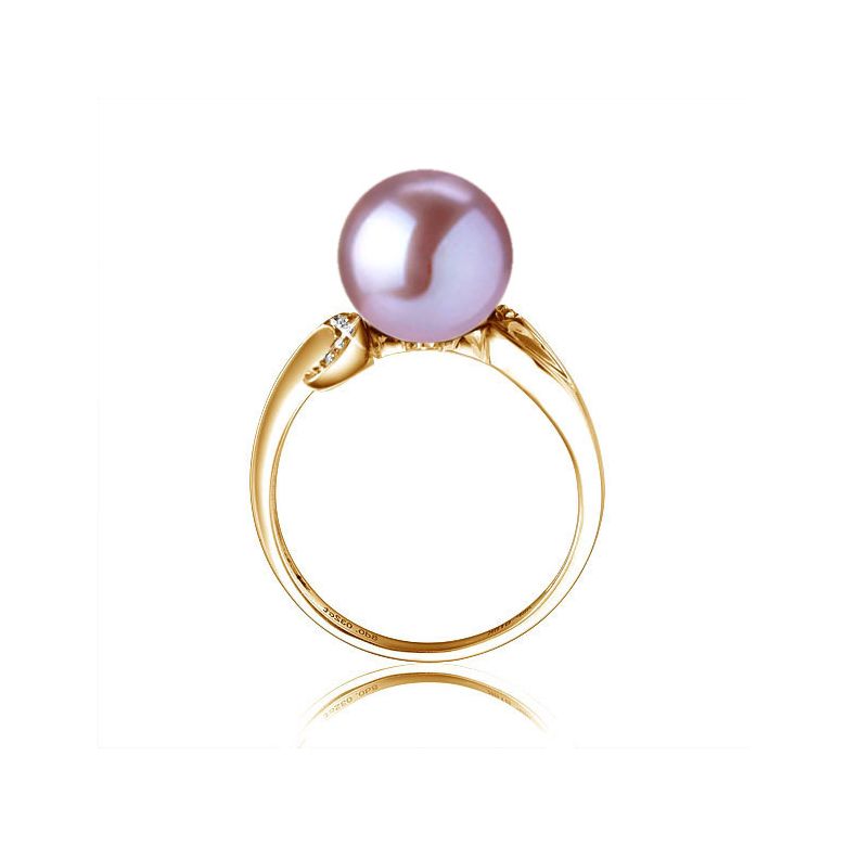 Anello Music Hall - Oro Giallo 18kt e Perla d'Acqua Dolce - 1