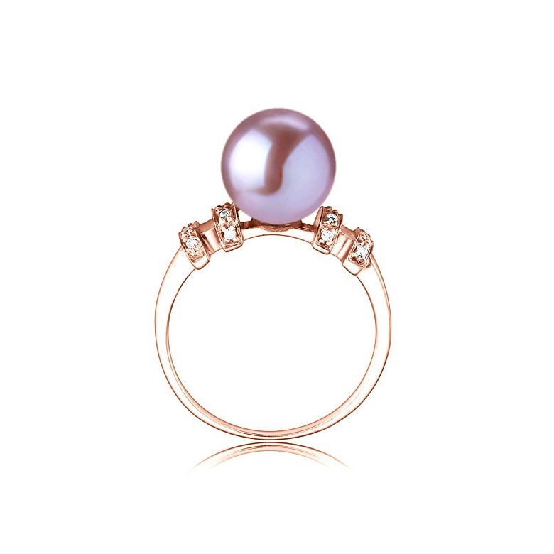 Anello Rigoletto - Oro Rosa 18kt e Perla d'Acqua Dolce - 2
