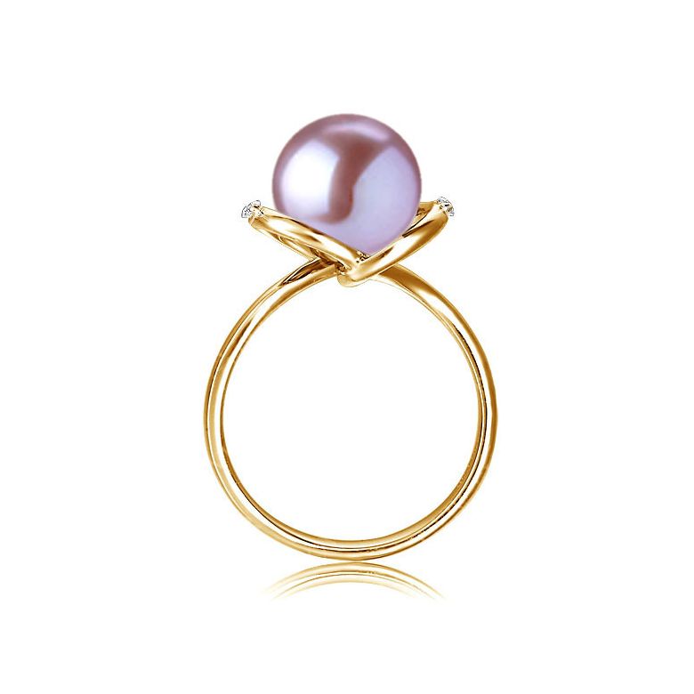 Anello La Joconde - Oro Giallo 18kt e Perla d'Acqua Dolce - 3