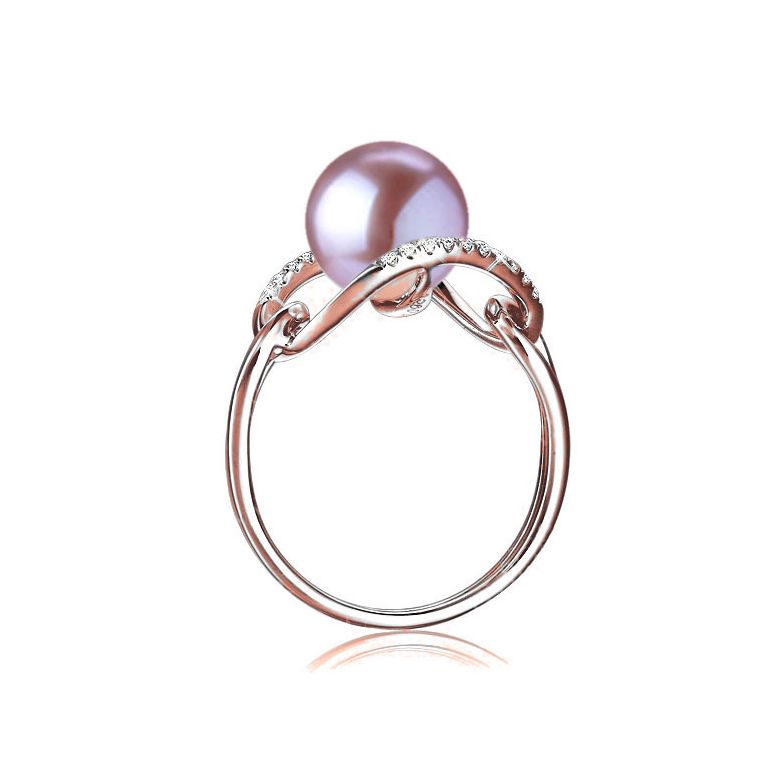 Anello À l'Unisson - Oro Rosa, Perla d'Acqua Dolce - 2