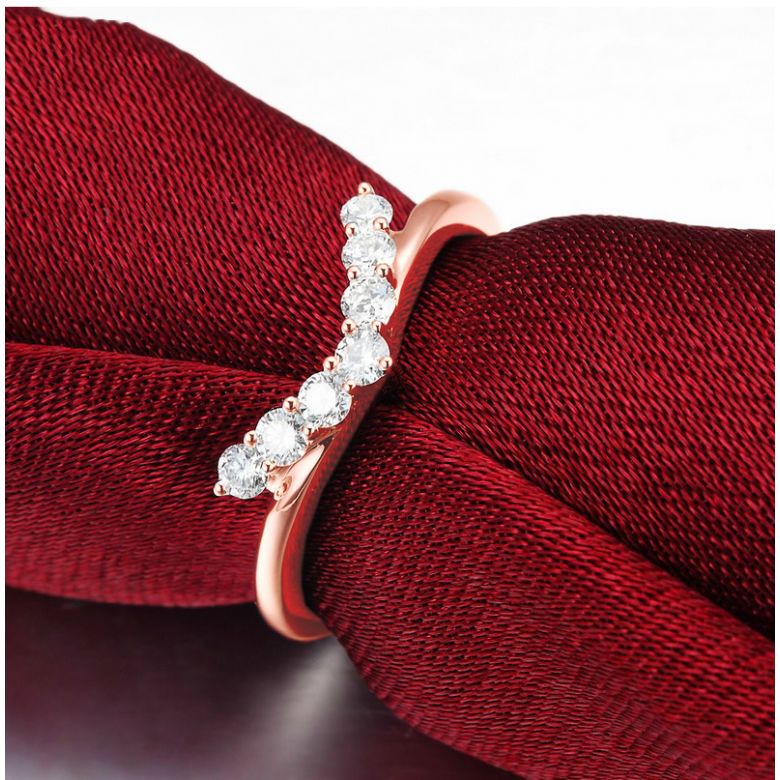 Anello Donna Freedom - Oro Rosa & Diamanti VS/G | Gemperles - 3