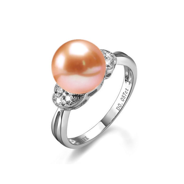 Anello Heureux Stratagème - Oro Bianco 18kt e Perla d'Acqua Dolce - 1