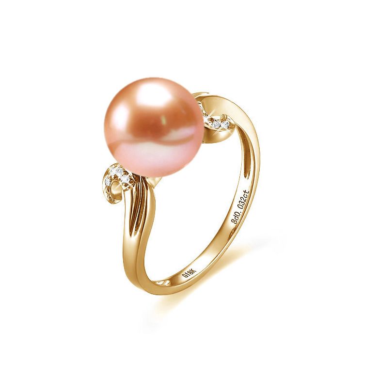 Anello Music Hall - Oro Giallo 18kt e Perla d'Acqua Dolce - 1
