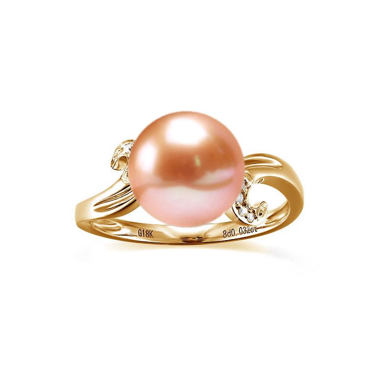 Anello Music Hall - Oro Giallo 18kt e Perla d'Acqua Dolce - 2